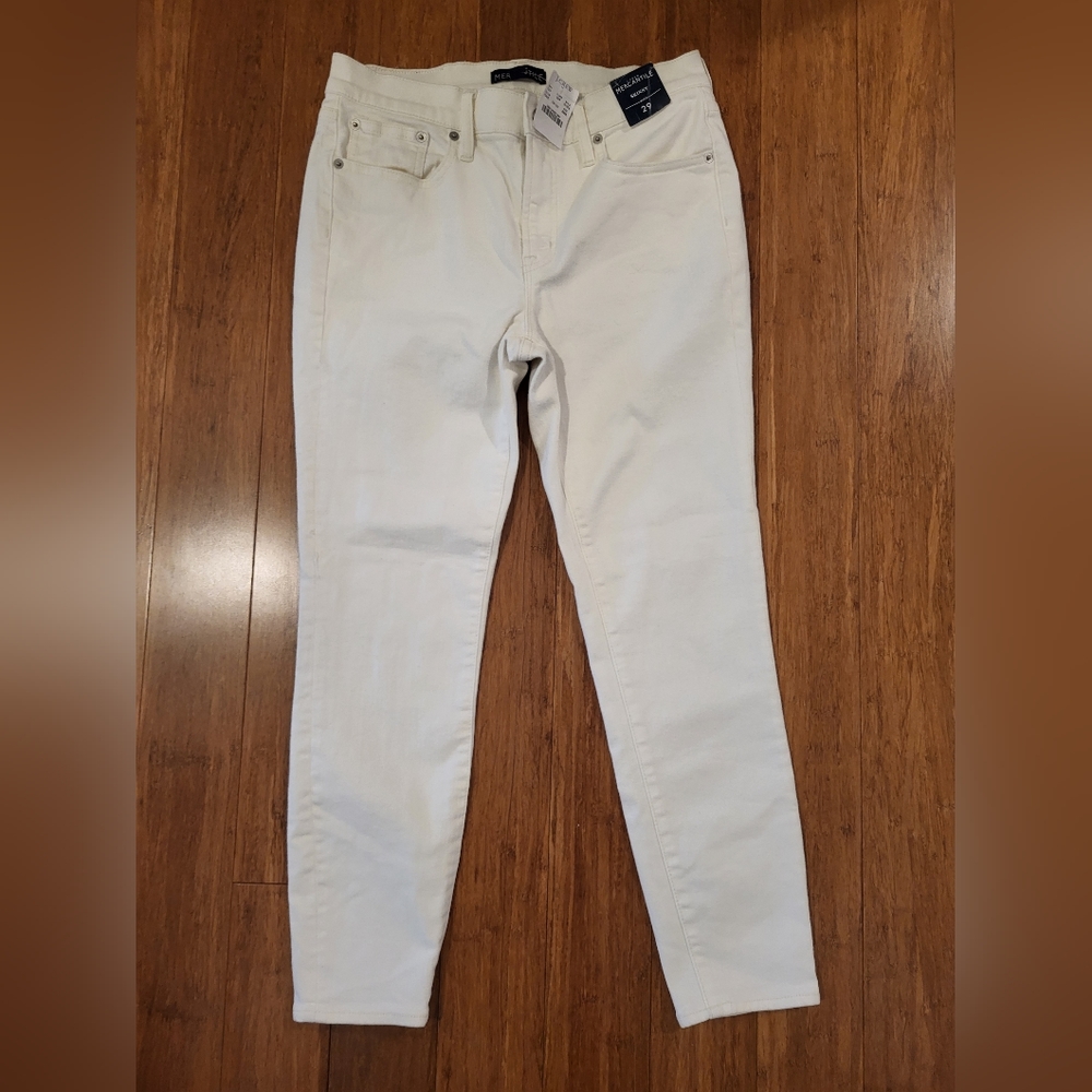J.Crew mercantile white jeans NWT Size 29